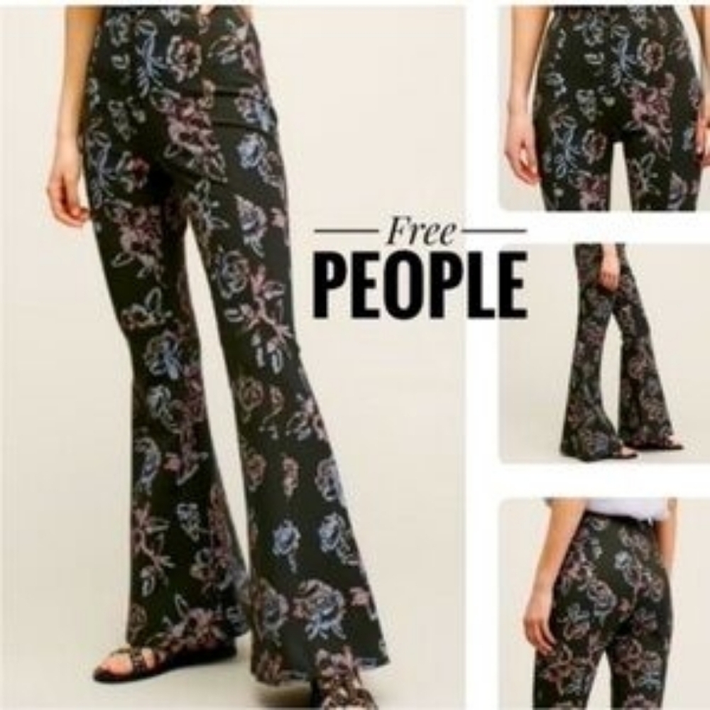 Floral Flare Leggings
